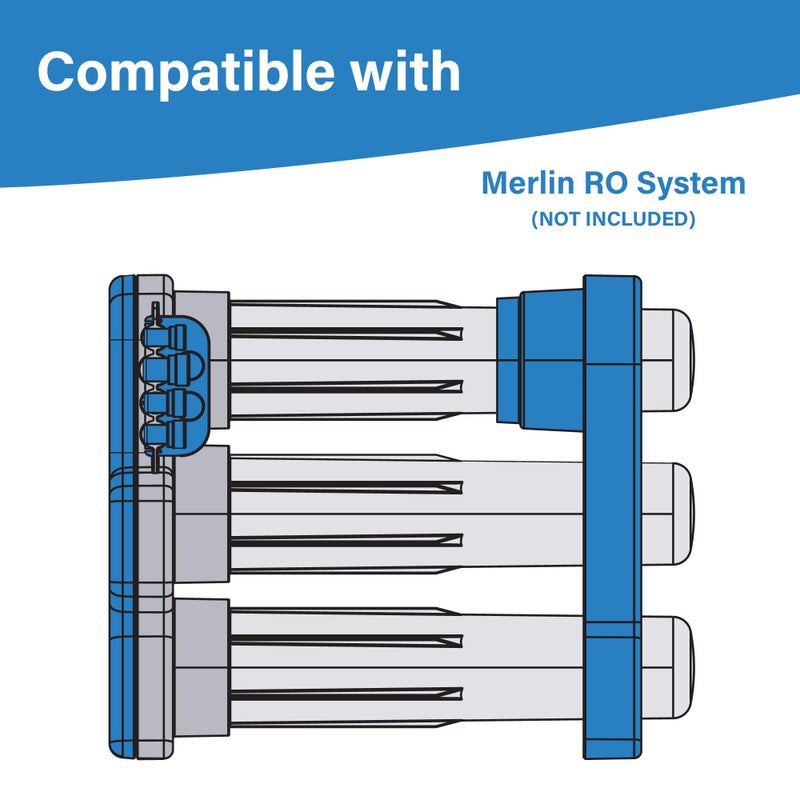 APPLIED MEMBRANES INC. Applied Membranes Replacement Membrane for Merlin RO 1238342 TLC-350, Compatible with Merlin Reverse Osmosis System, Water Filter Membrane Replacement, (1 Pack) - Image 3